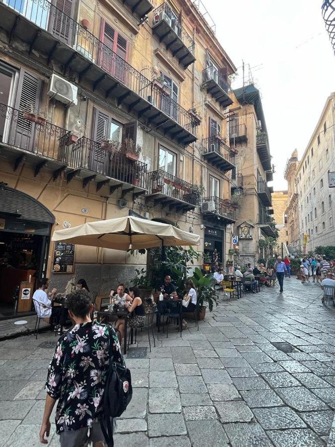 La Volta Di Gatto Villa Palermo Bagian luar foto